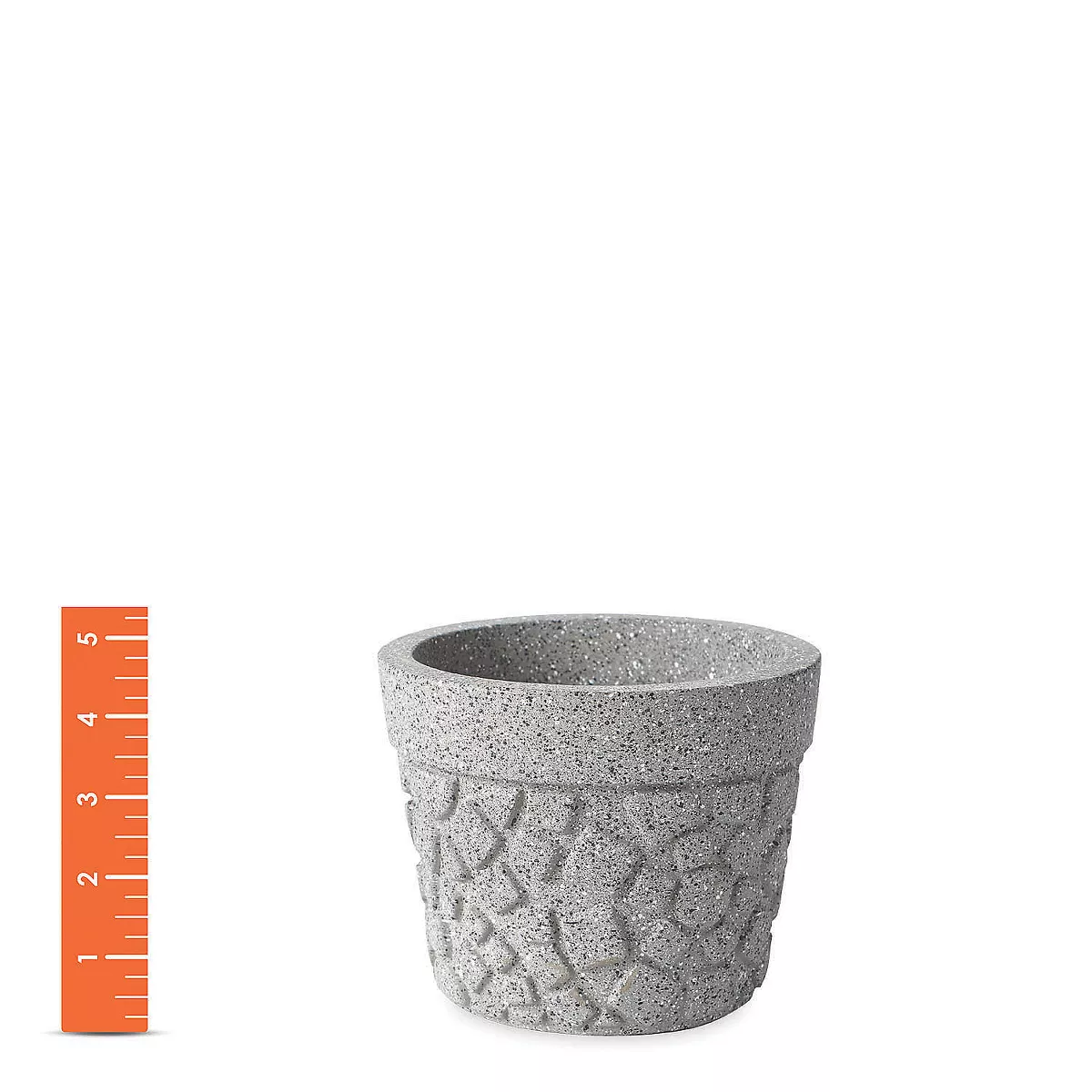 MindWare Paint Your Own Stone: Mosaic Flower Pot - Creative Activities - 4 Pieces