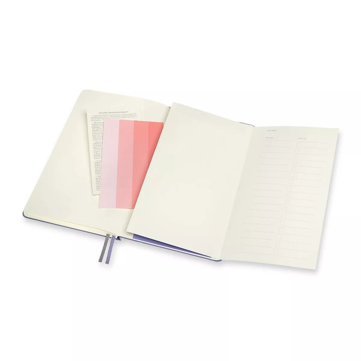 Moleskine Blank Journal Log Book Lavender