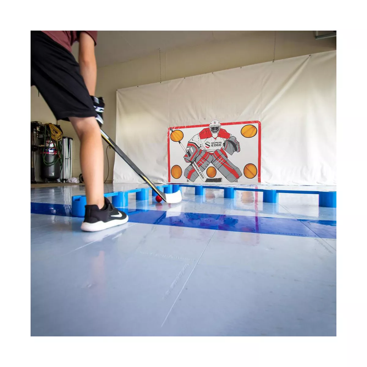 Snipers Edge Hockey SweetHands Pro 8-Piece Stickhandling Trainer - Hockey at Home