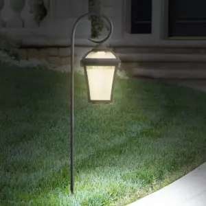 John Timberland Mosconi Textured Black 6-Piece LED Path and Spot Light Set