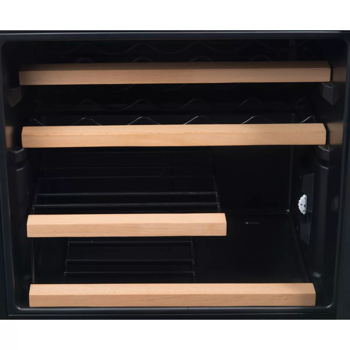 Whirlpool 15-Bottle 1.7cu ft Wine Refrigerator WHW16BKMSW