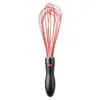 OXO Silicone Whisk - Black/Red