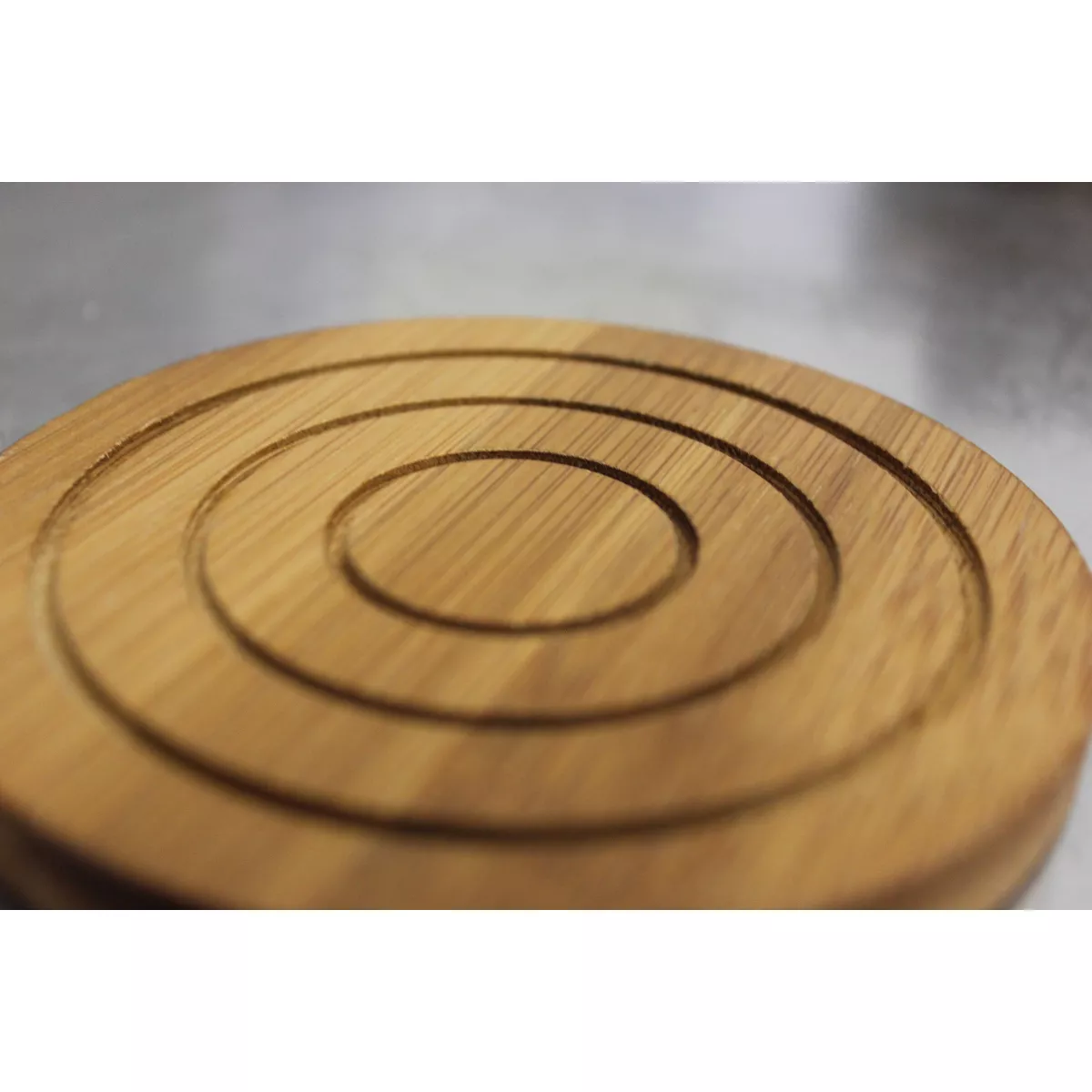 BergHOFF 7 Pc Bamboo Circular Coaster Set