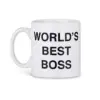 Surreal Entertainment The Office "World's Best Boss" Ceramic Coffee Mug | 20 ounces