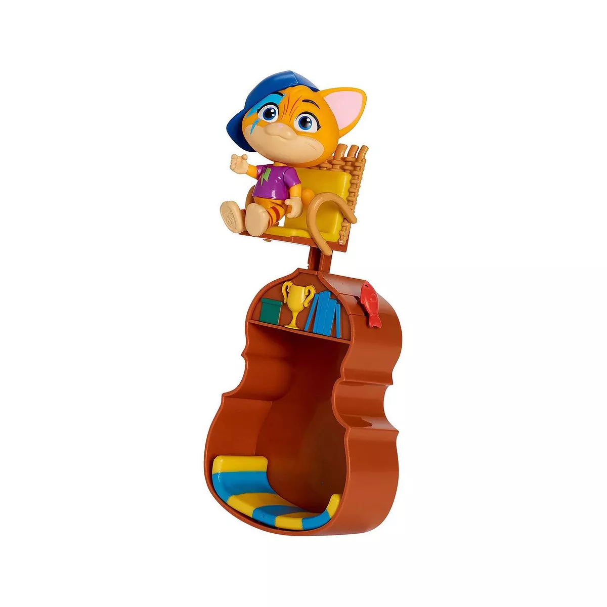 44 Cats The Clubhouse Lamp's Place with 3 inch Lampo Figure
