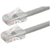 Monoprice Cat5e Ethernet Patch Cable - 3 Feet - Gray | Network Internet Cord - RJ45, Stranded, 350Mhz, UTP, Pure Bare Copper Wire, 24AWG - Zeroboot