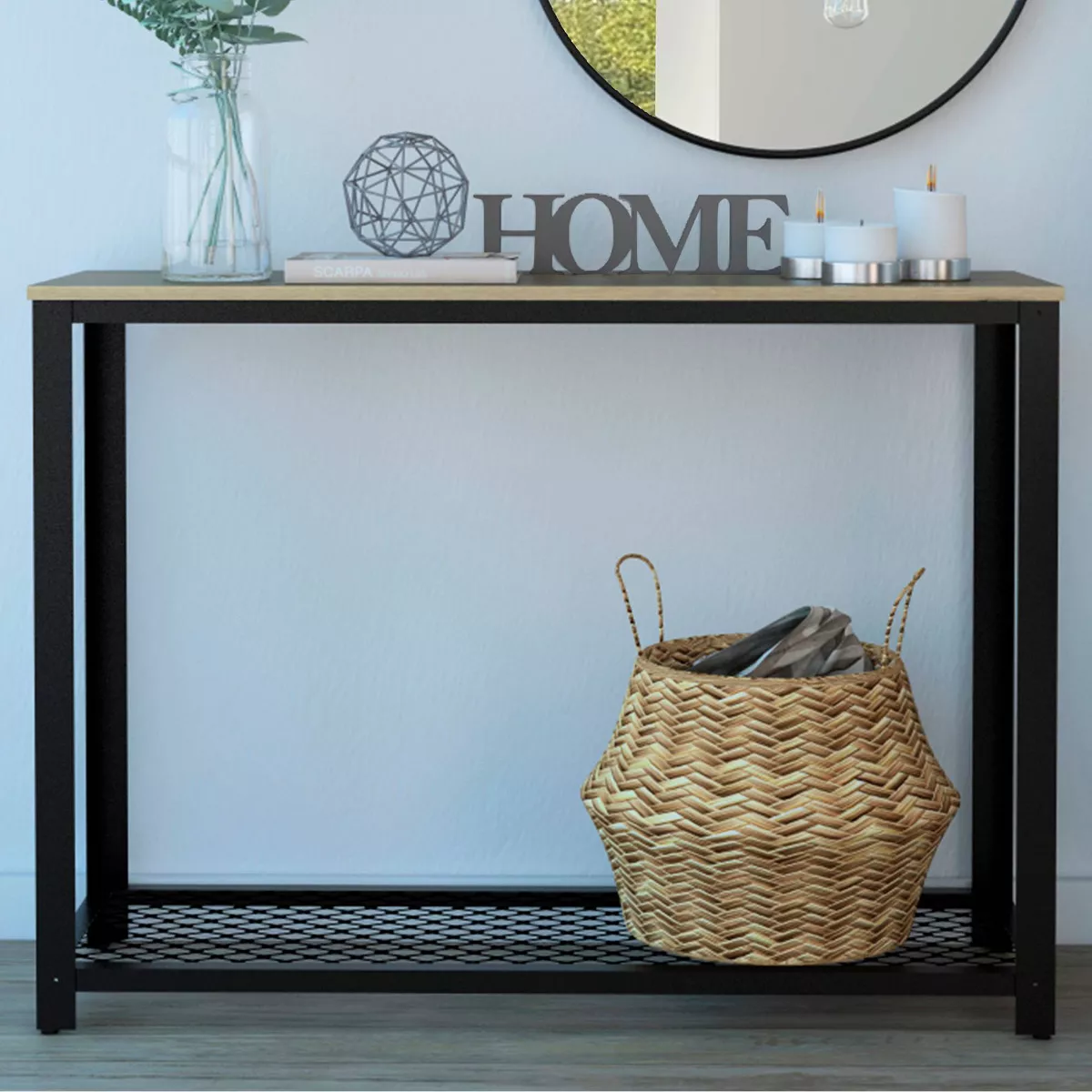 Emery Simple Sideboard Light Wood - RST Brands