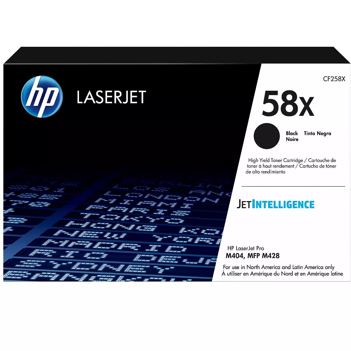 HP Inc. HP 58X, (CF258X) High-Yield Black Original LaserJet Toner Cartridge