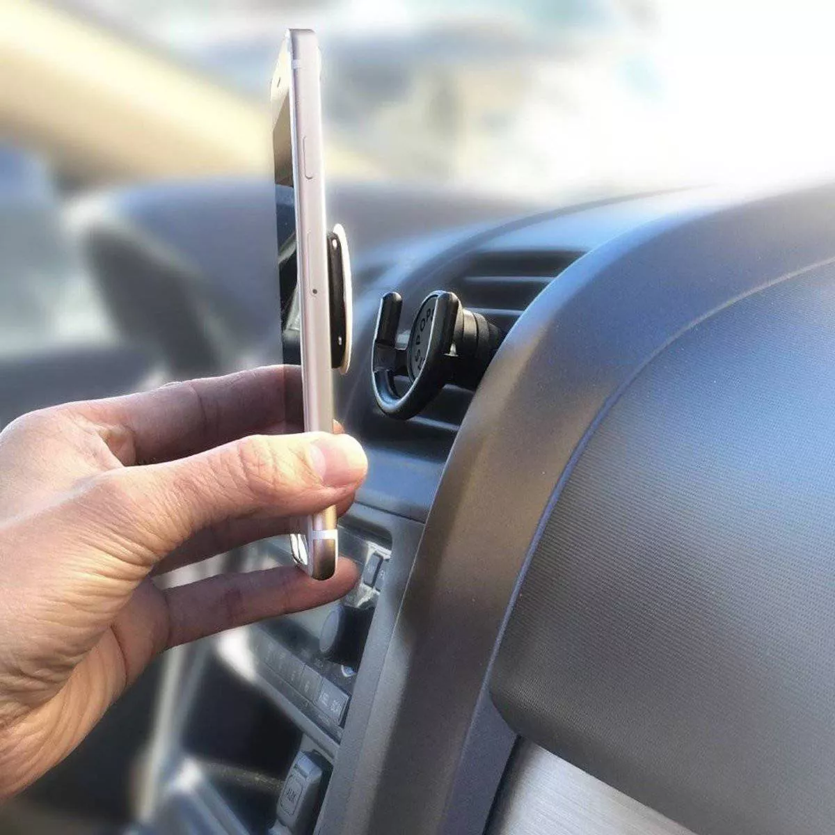 PopSockets PopMount + PopGrip Bundle - Black