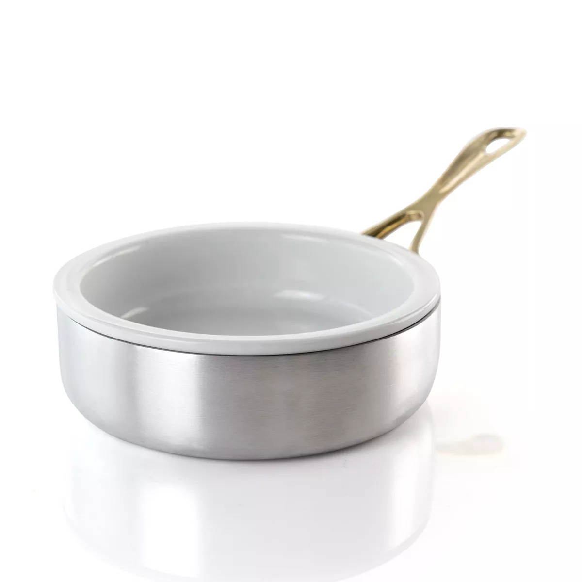 Gibson Home Noble Taste 5 Inch Mini Aluminum Frying Pan with Ceramic Insert