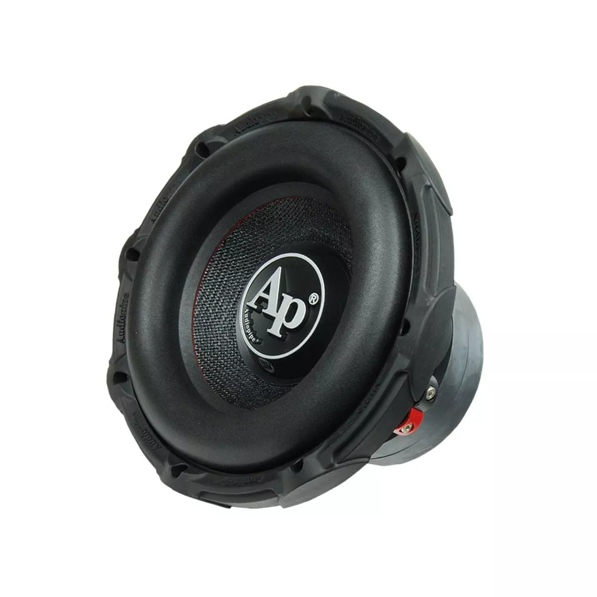 AudioPipe TXX-BDC2-10 10 Inch 1200 Watt High Performance Powerful 4 Ohm DVC Vehicle Car Audio Subwoofer Speaker System, Black