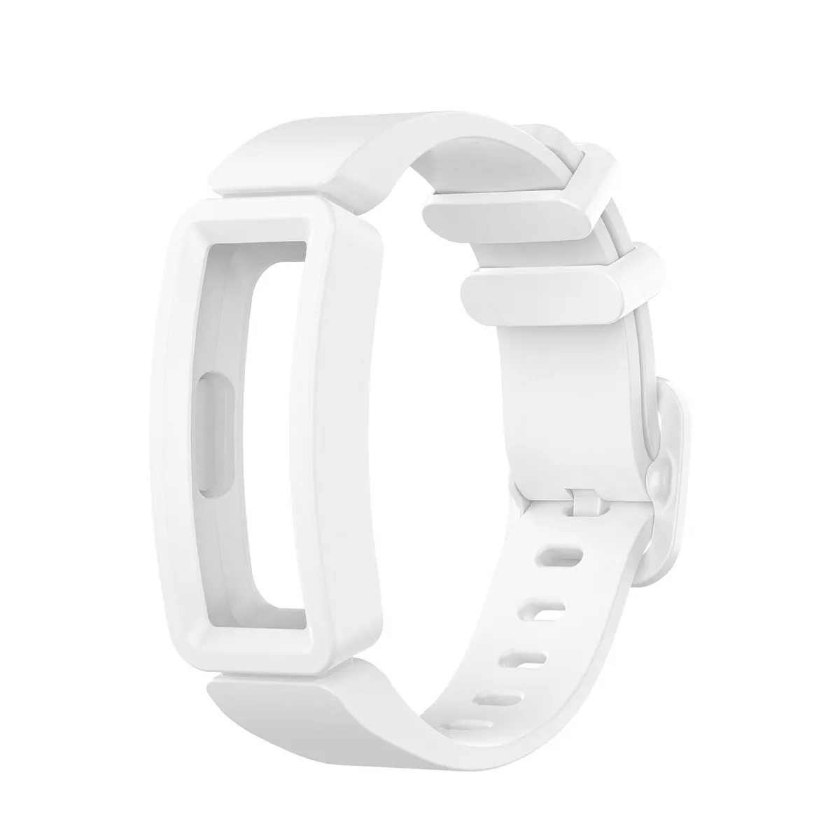 Insten Soft Silicone Replacement Band For Fitbit Inspire HR & Inspire / Inspire 2 & Ace 2, White