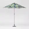 9' Round Patio Umbrella DuraSeason Fabric™ Banana Leaf - Threshold™