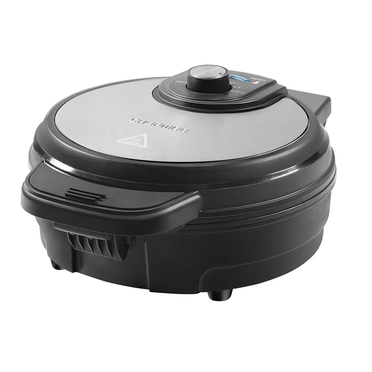 Chefman Anti-Overflow Waffle Maker Stainless Steel