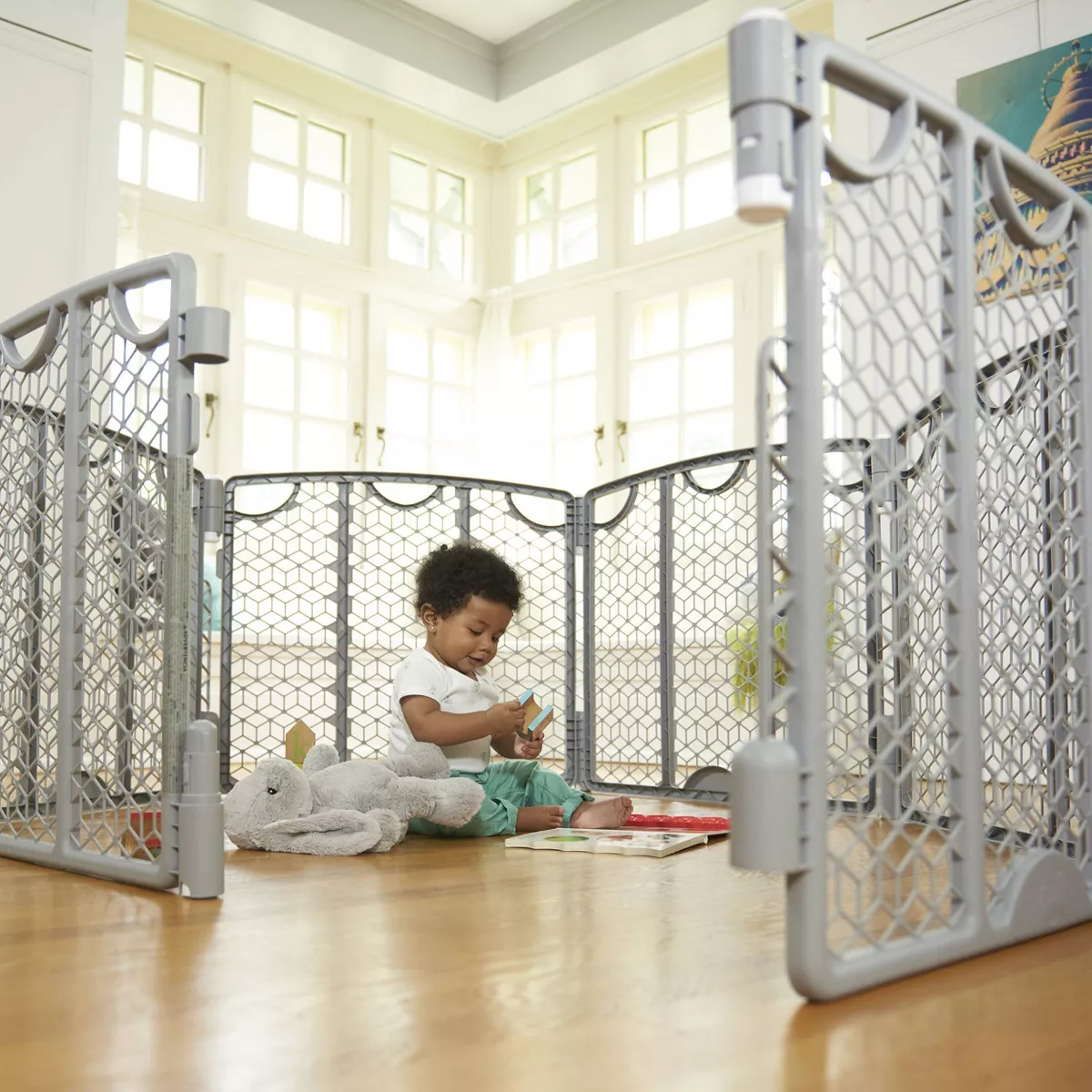 Evenflo Versatile Playards Space - Cool Gray