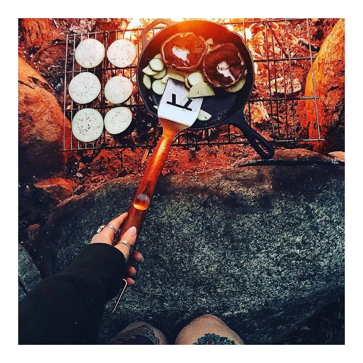 Rosewood Stainless Steel Spatula - Outset