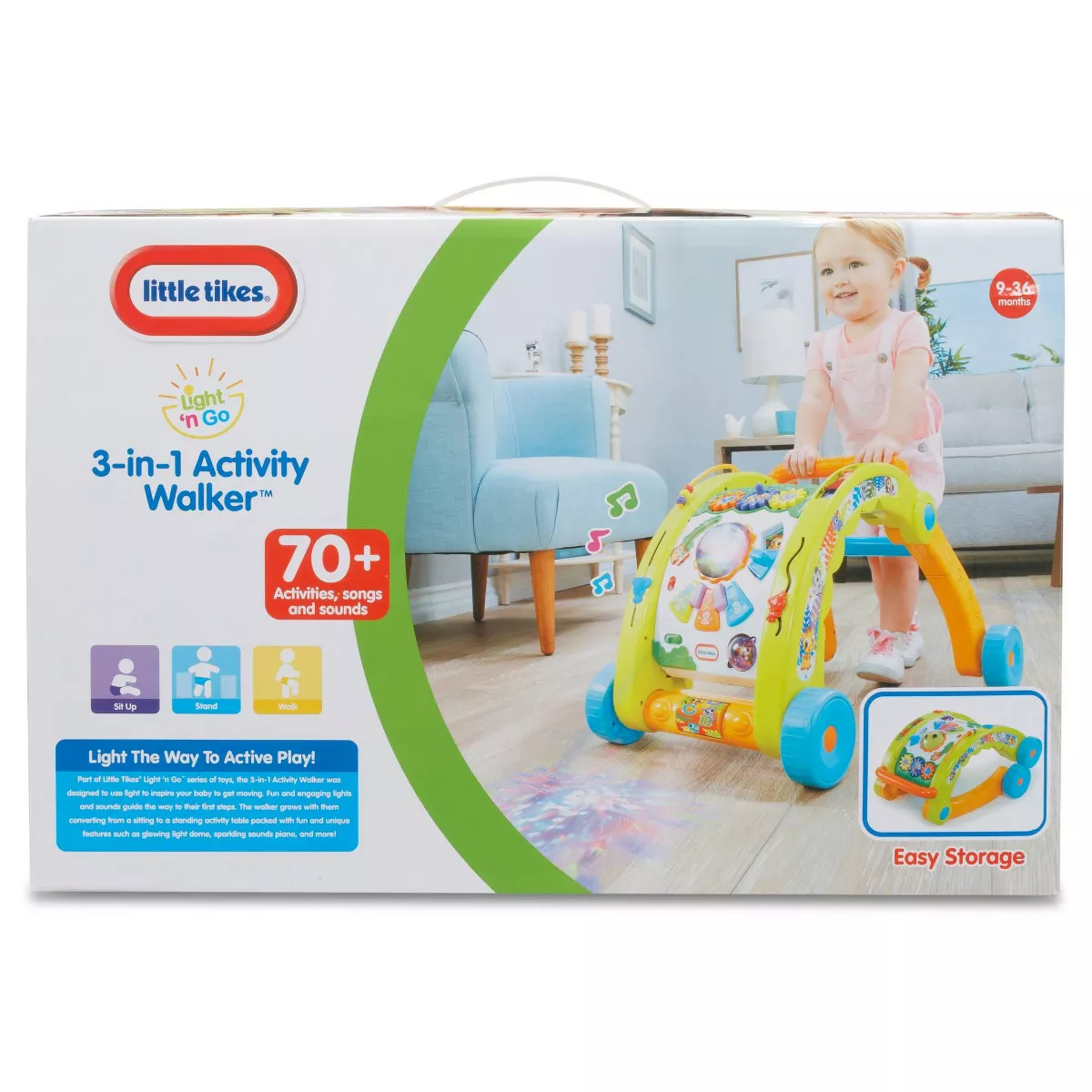 Little Tikes Light 'n Go 3-in-1 Activity Walker