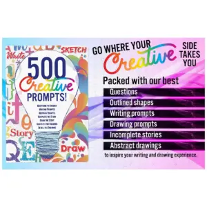 Guided Journal 500 Creative Prompts - Piccadilly