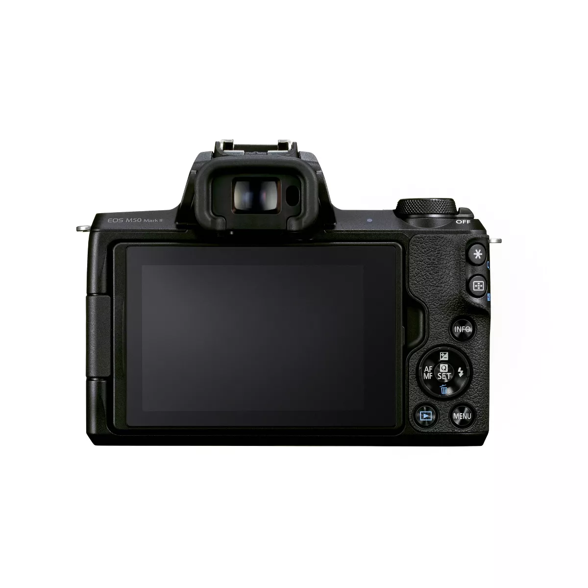 Canon EOS M50 Mark II Mirrorless Camera with EF-M 15-45mm f/3.5-6.3 IS STM Zoom Lens - Black