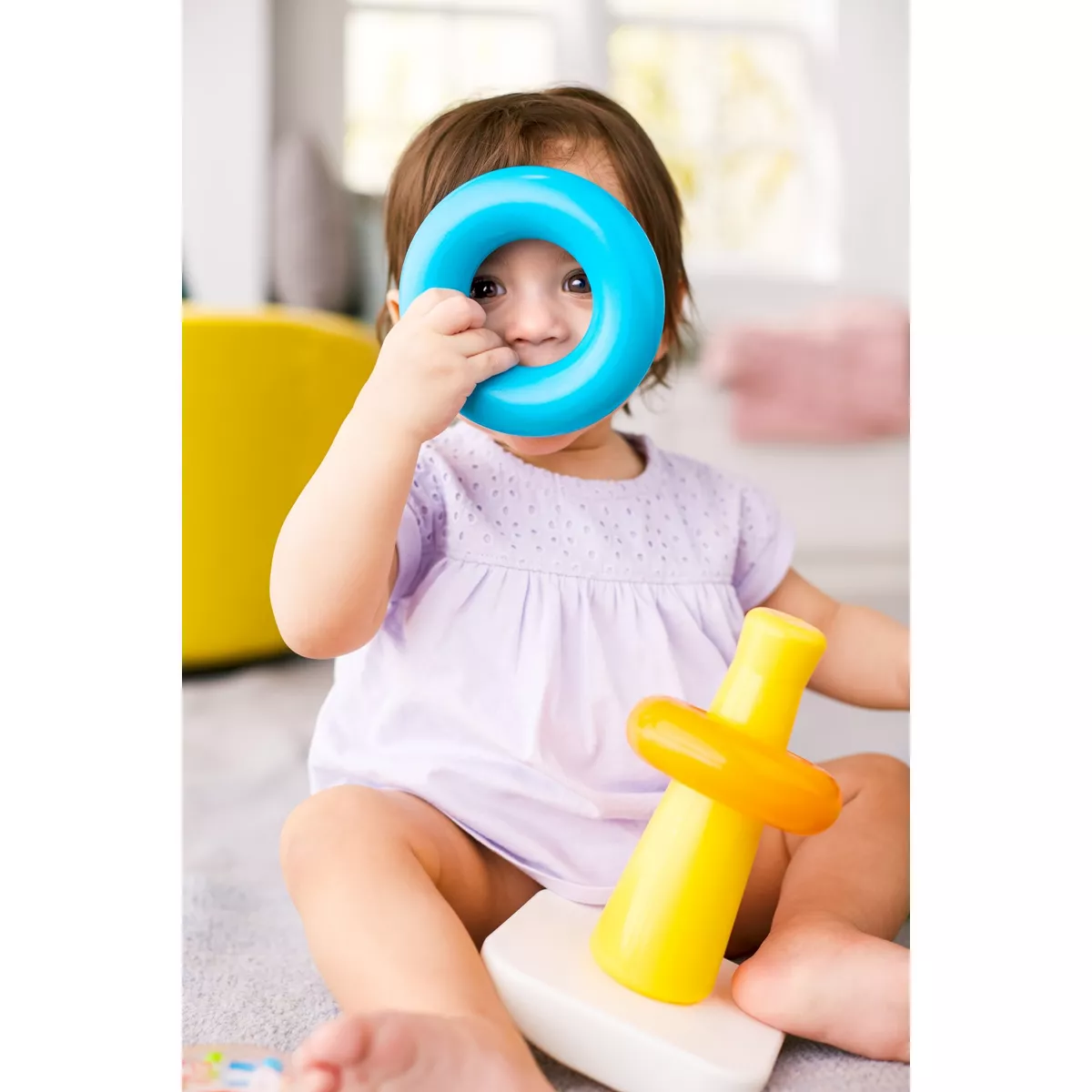 Fisher-Price Rock-a-Stack Sleeve Infant Stacking Toy