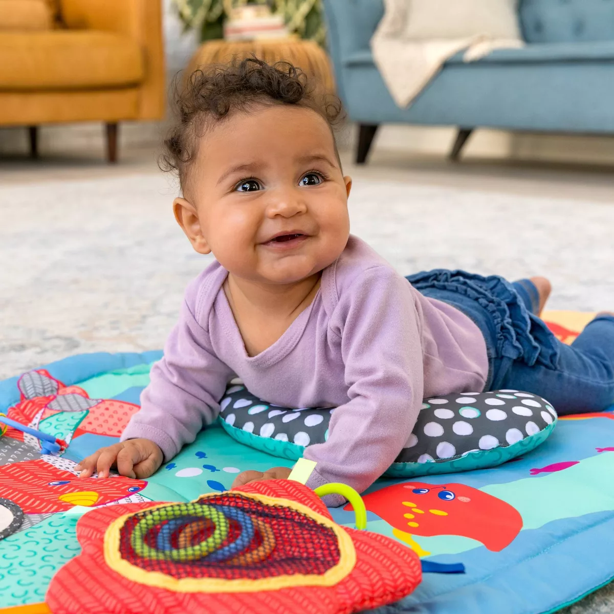 Infantino 3 Stage Above and Beyond Tummy Time Mat