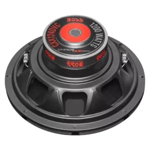 Boss Chaos Exxtreme 12 Inch 1200 Watt Dual Voice Coil 4 Ohm Car Audio Subwoofer