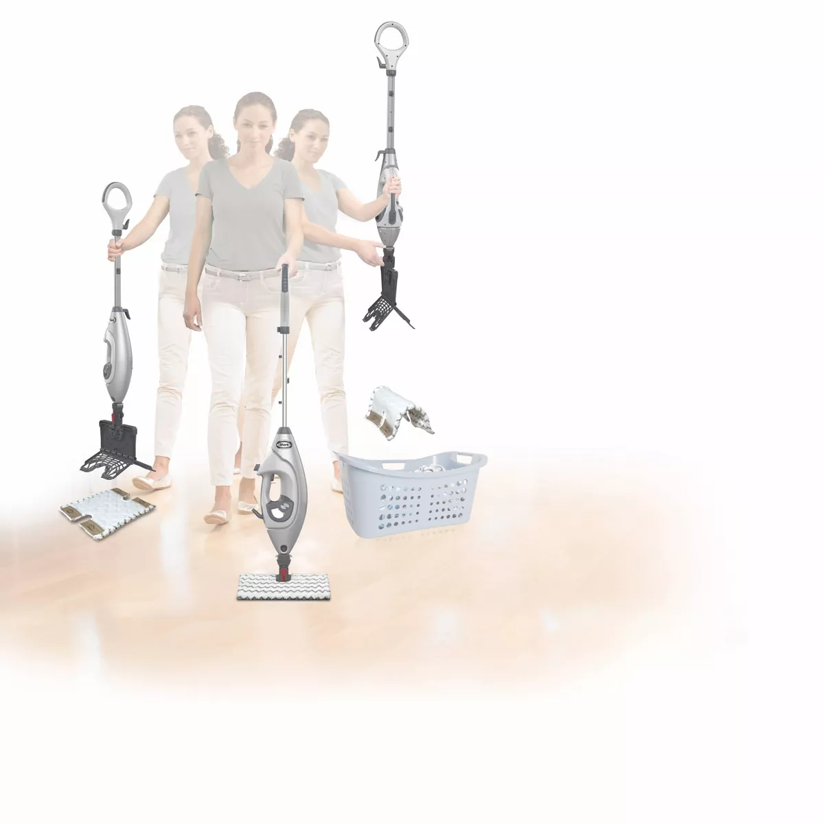 Shark Lift Away Pro Steam Pocket Mop - S3973D