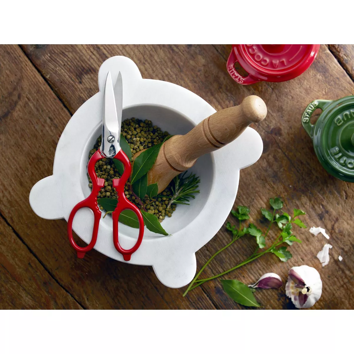 ZWILLING Forged Multi-Purpose Kitchen Shears - Red Handle