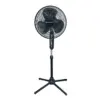 Comfort Zone 16" Pedestal Fan Oscillating Black