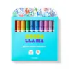 10ct Paint Markers Bullet Tip Glitter - Mondo Llama™
