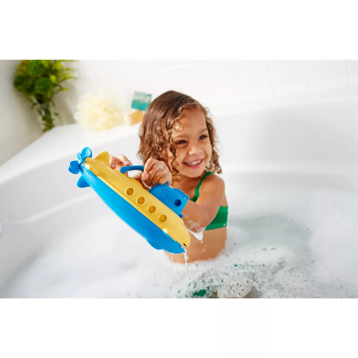 Green Toys Submarine - Yellow Cabin