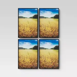 4" X 6" Set of 4 Format Frames Black - Room Essentials&trade;