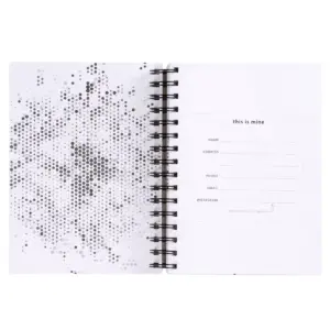 Blank Goal Planning Journal Dark Gray - fitlosophy
