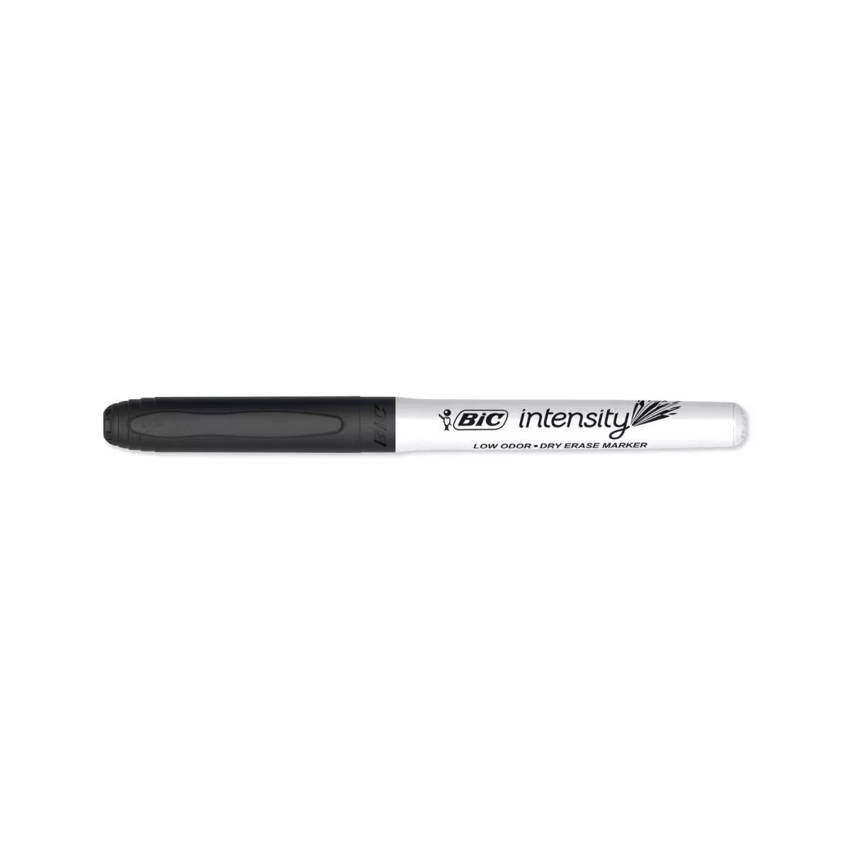 BIC Great Erase Grip 12pk Dry Erase Markers Black