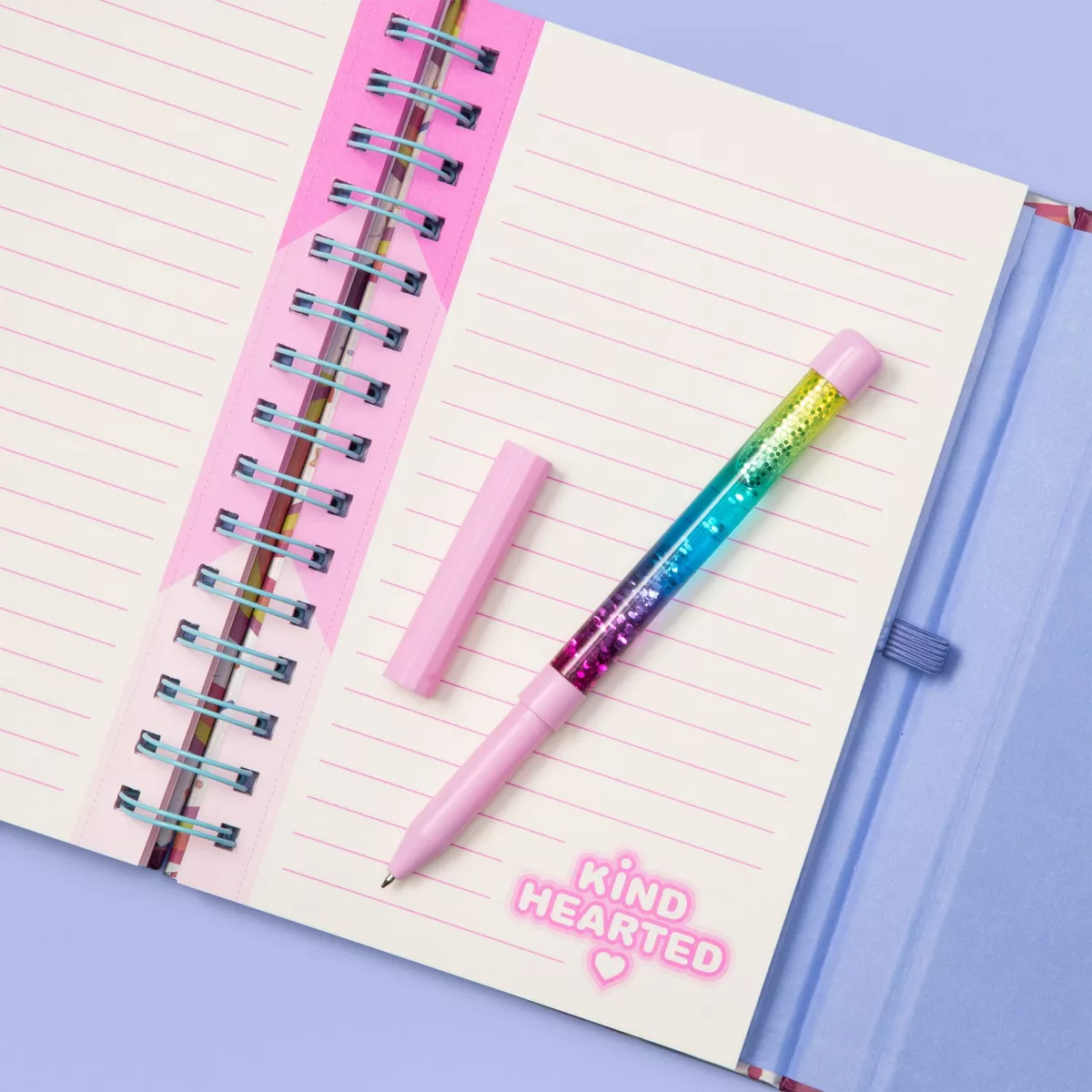 Magnetic Flap Journal with Stickers - More Than Magic™