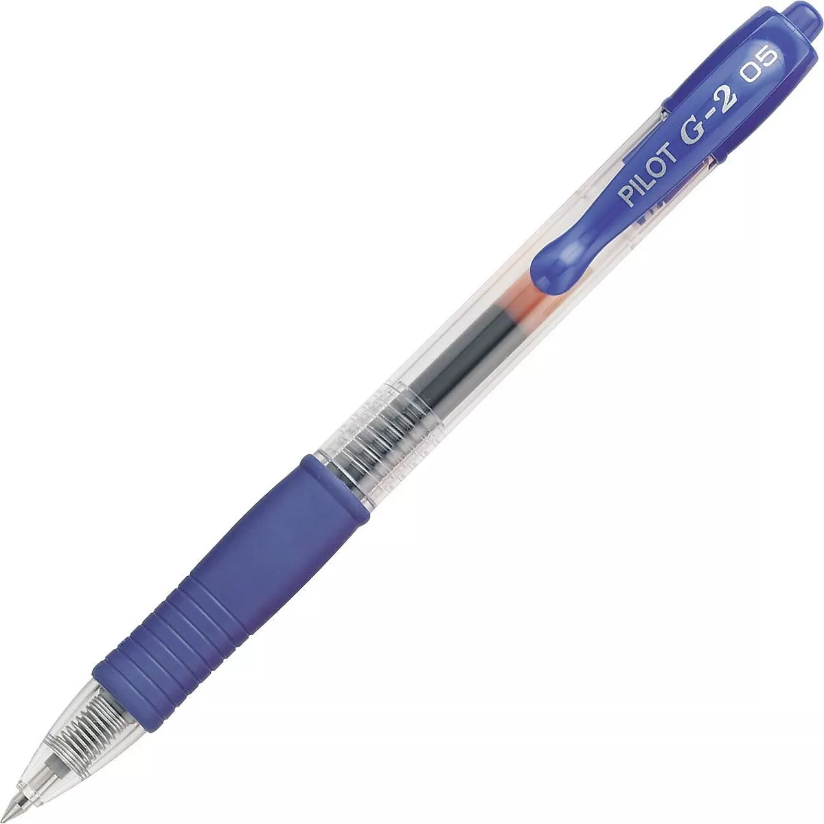 Pilot G2 Gel Pen, Extra Fine Point, Blue Ink 31298