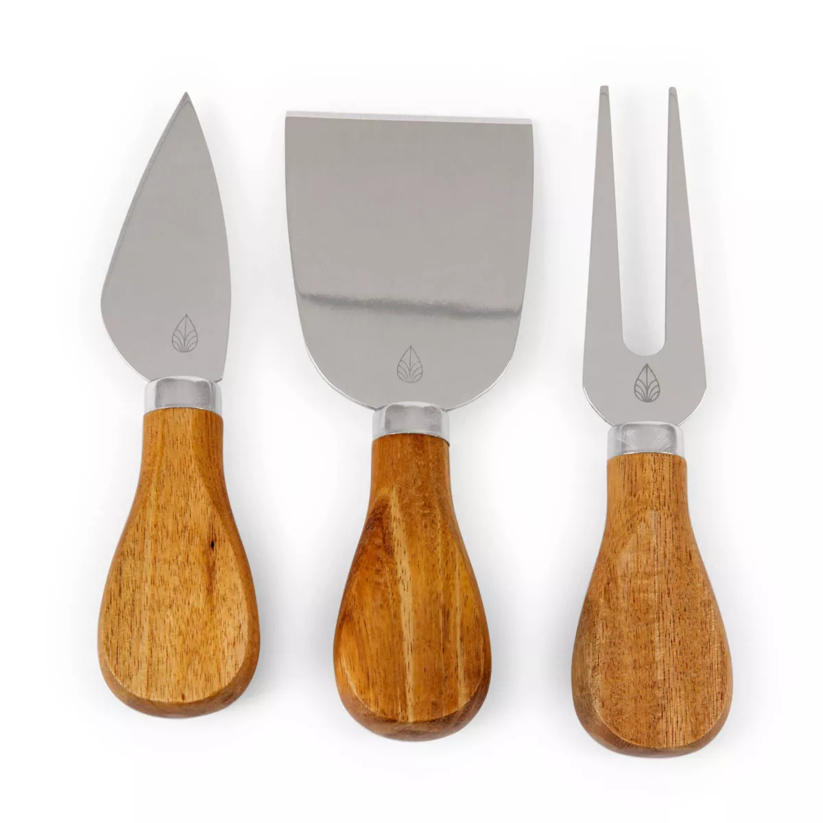 Acacia Round Cheese Board Set - Picnic Time