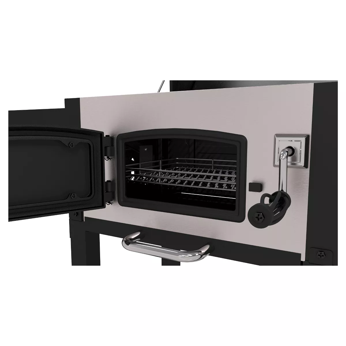 Dyna-Glo Heavy Duty Stainless Charcoal Grill Model DGN405SNC-D