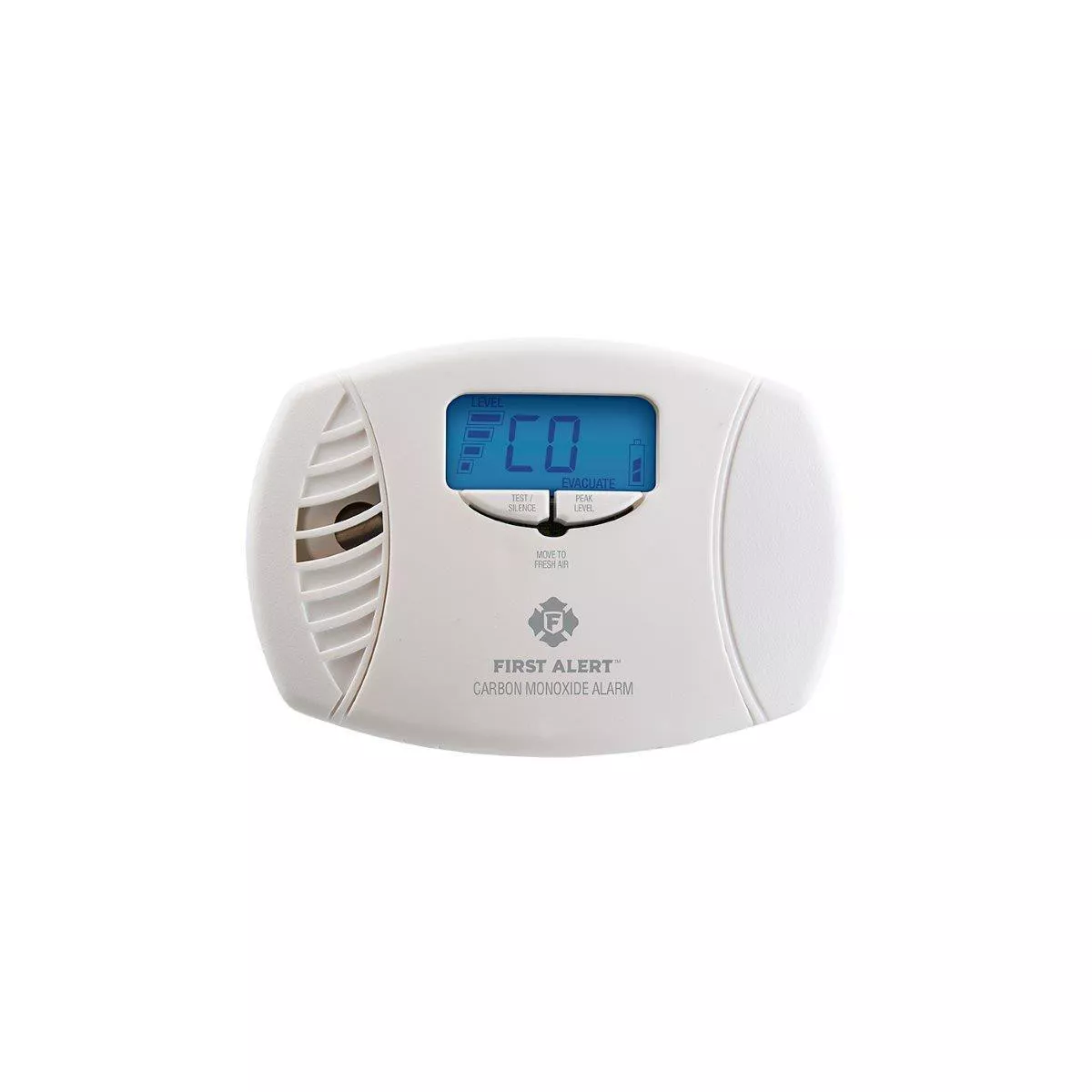First Alert Plug-In Carbon Monoxide Detector with Digital Display and Battery Backup