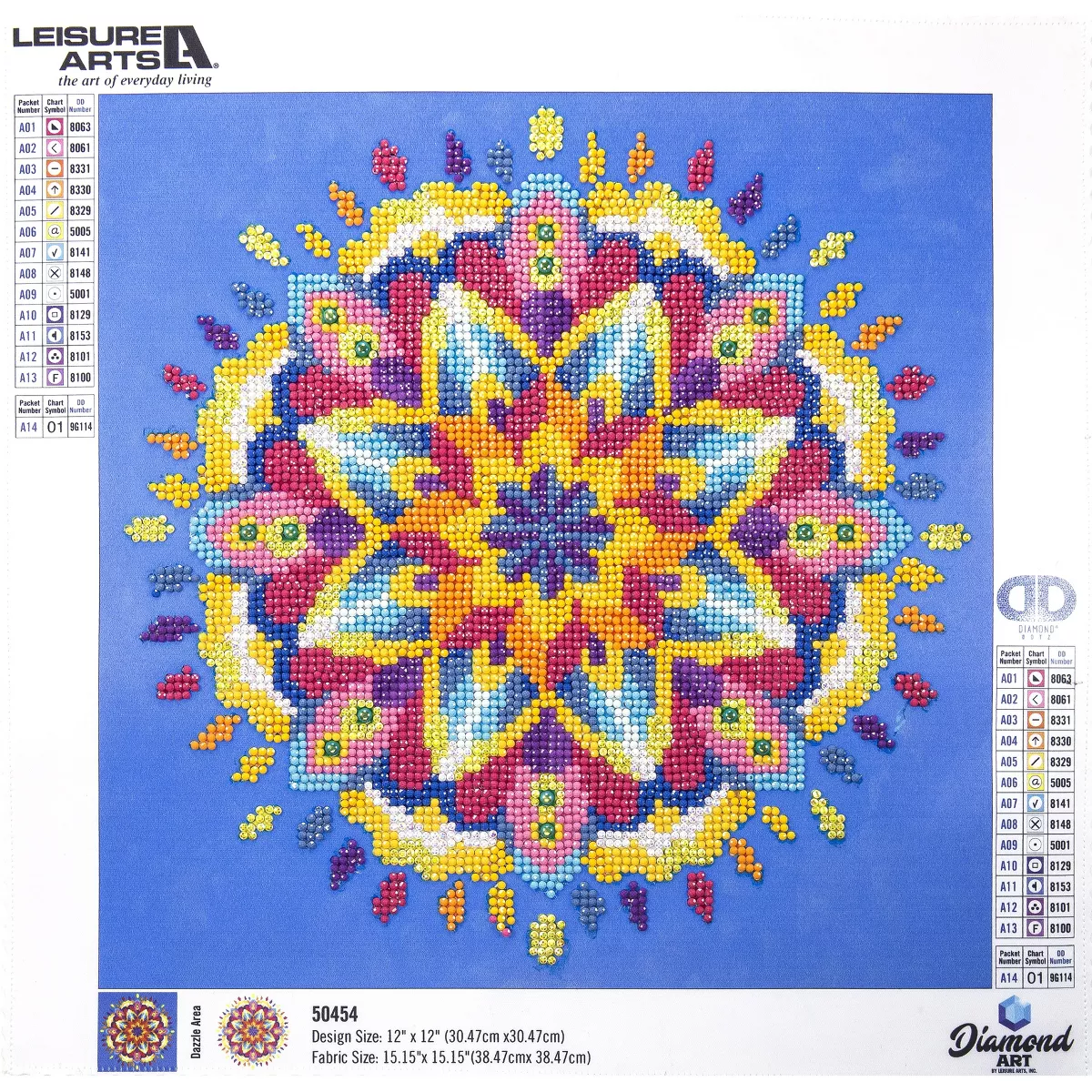 Leisure Arts Diamond Art Intermediate Kit 12