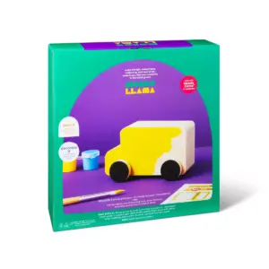 Paint-Your-Own Wooden Vehicles - Mondo Llama™