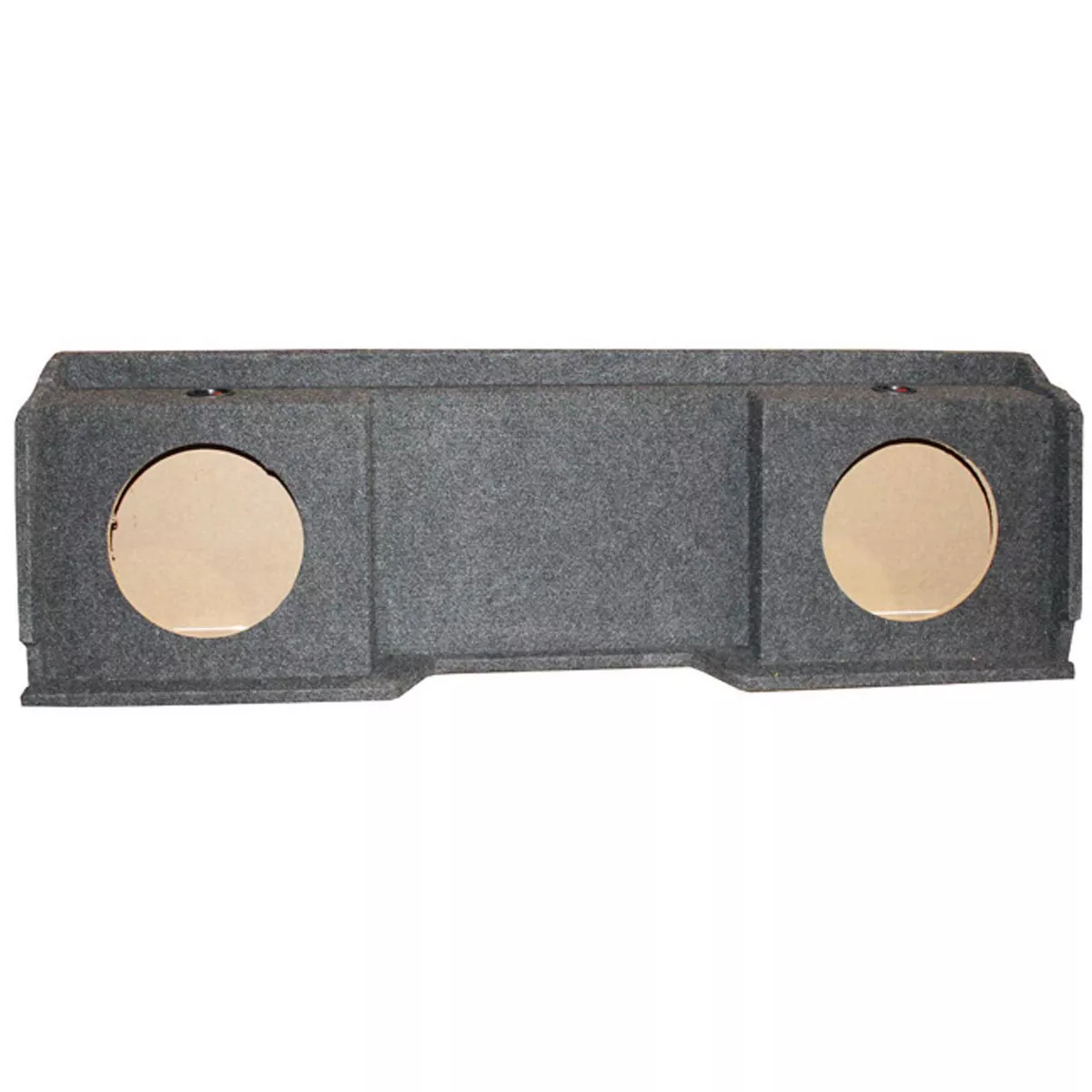 QPower GMC Chevy Silverado Ext Cab '99-06 Dual Underseat Two 10" Subwoofer Box