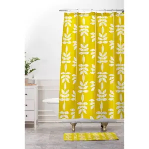 Heather Dutton Abadi Sunburst Bath Rugs and Mats Yellow 24