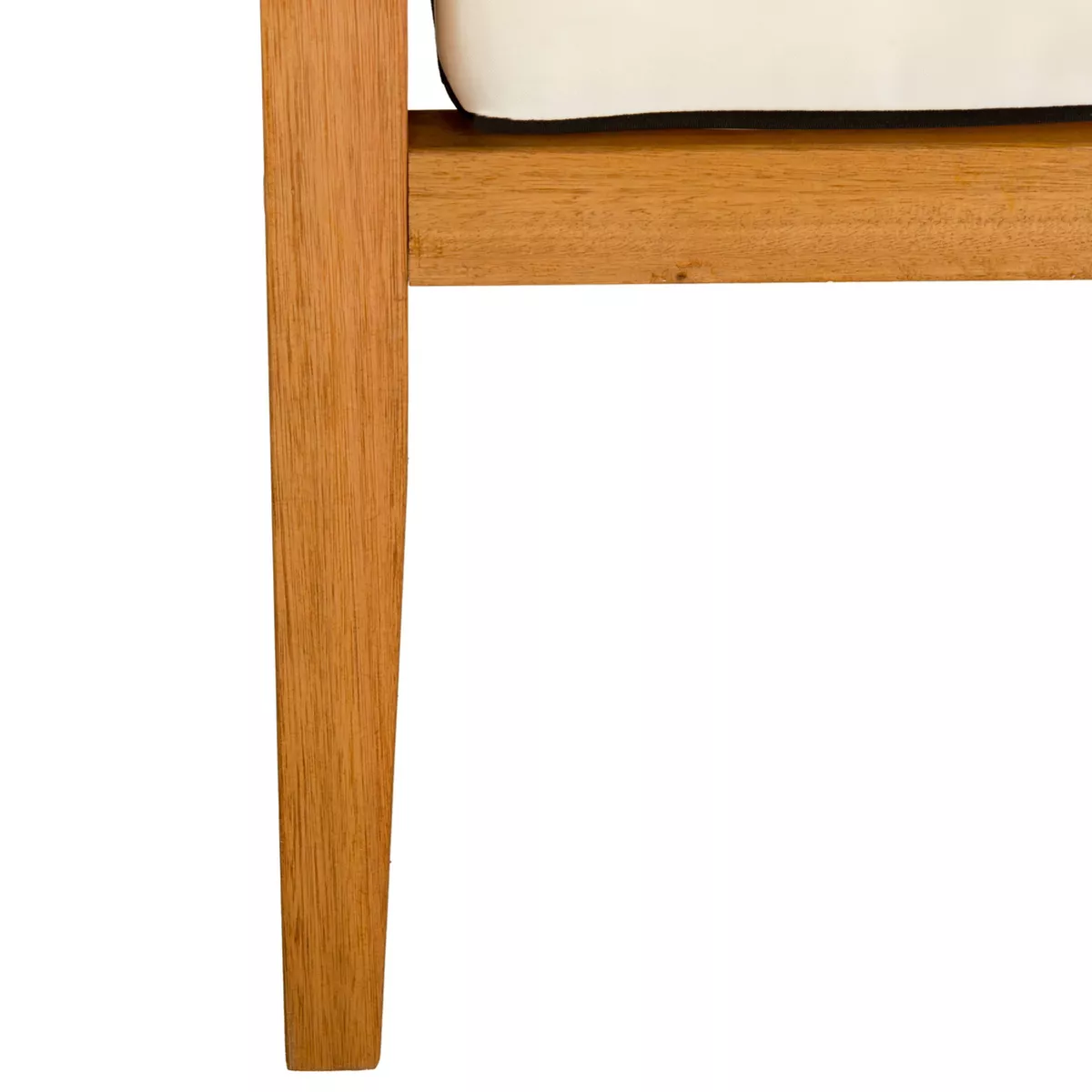 Nunzio 4pc Outdoor Set With Accent Pillows - Natural/Black/White - Safavieh