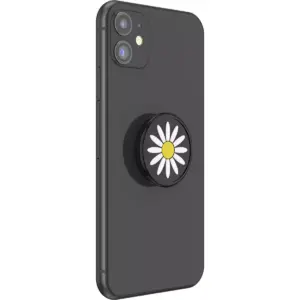 PopSockets PopGrip Cell Phone Grip & Stand - Festival Daisy Black