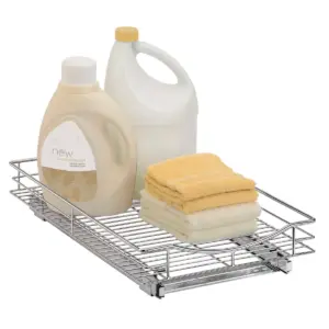 Lynk Professional Slide Out Cabinet Organizer - Pull Out Under Cabinet Sliding Shelf - 14