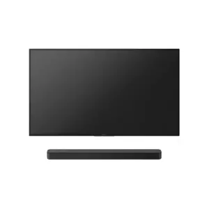 Sony 2.0 Channel 120W Sound Bar with Built-in Tweeter and Bluetooth - Black (HTS100F)