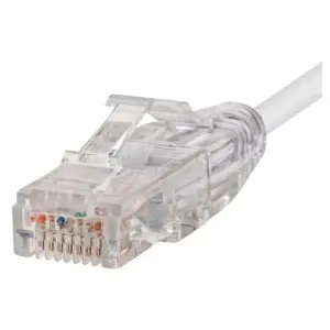 Monoprice Cat6 Ethernet Patch Cable - 5 Feet - Yellow | Network Internet Cord - Snagless RJ45 Stranded 550MHz UTP CMR Riser Rated Pure Bare Copper