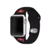 NFL Tampa Bay Buccaneers Apple Watch Compatible Silicone Band 38mm - Black