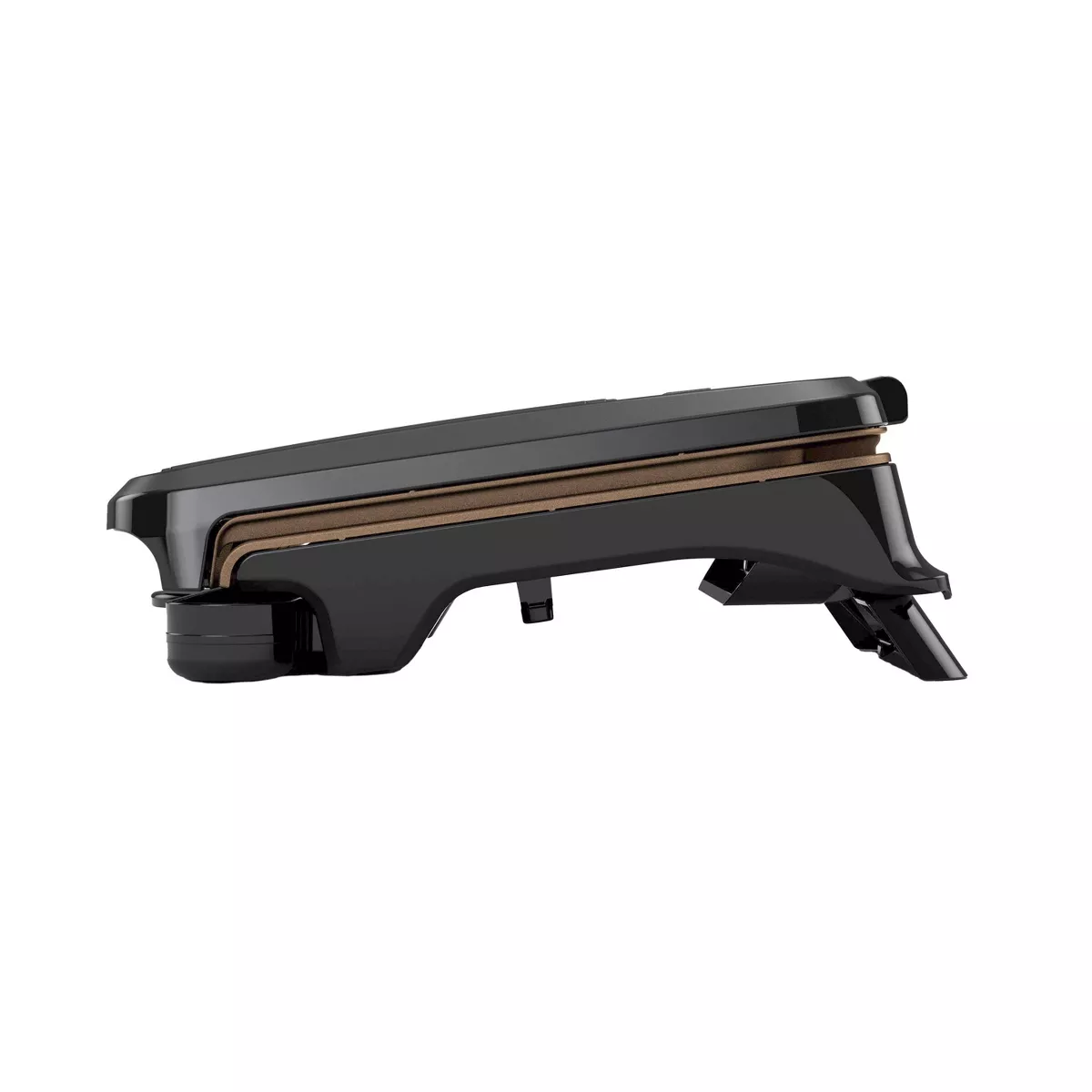 George Foreman 2 Serving Classic Plate Electric Grill & Panini Press - Black - GRS040BZ